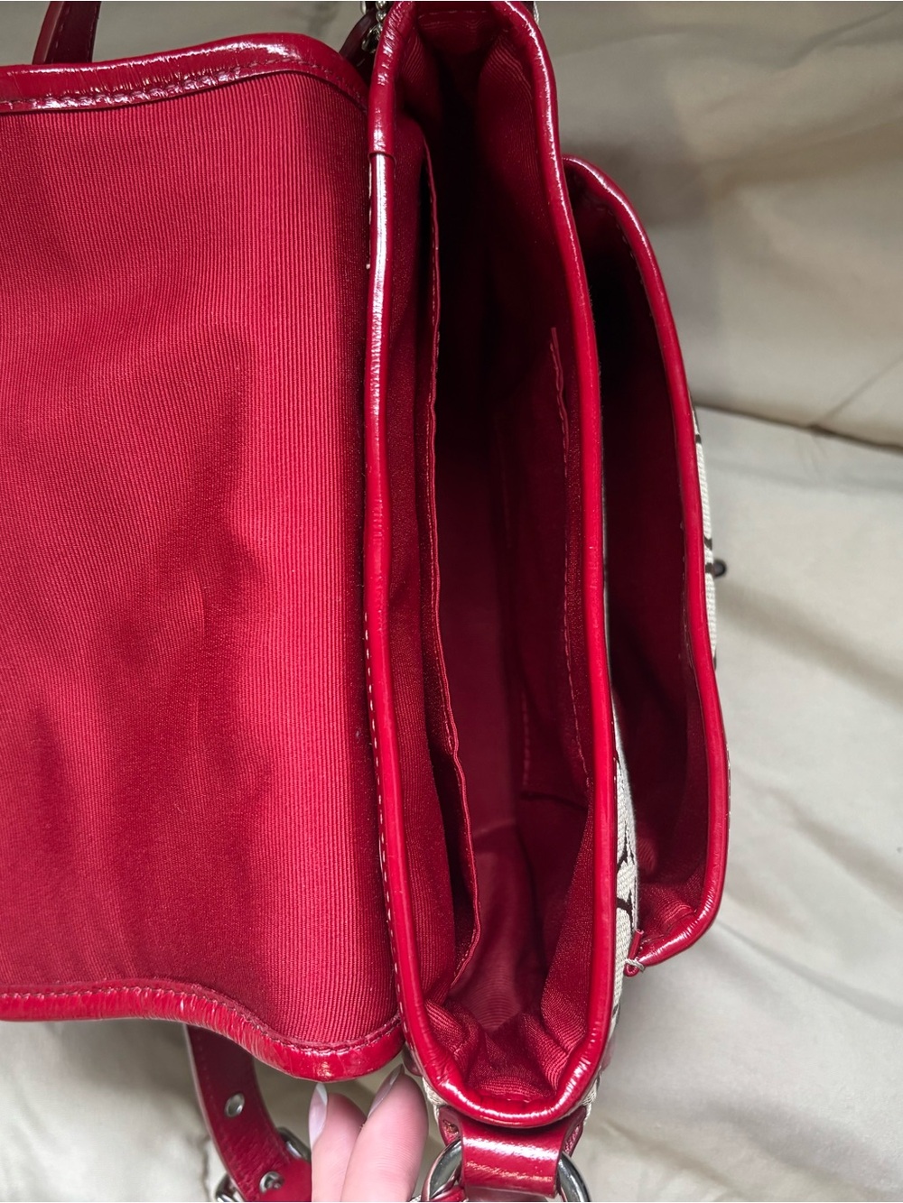 Coach Soho Signature Flap Shoulder Bag - Picture 4 of 5